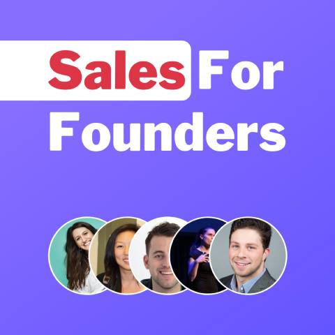 Sales for Founders podcast cover