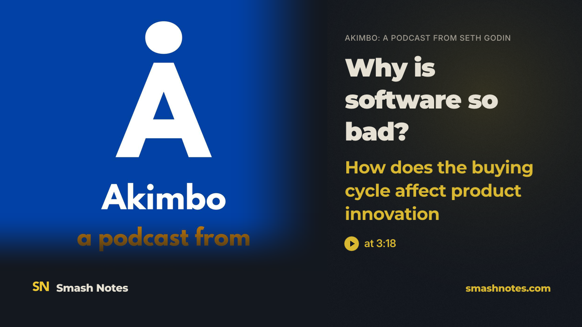 Why is software so bad?