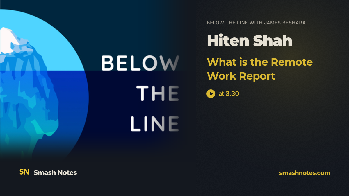 Deep dive into Remote Work with Hiten Shah