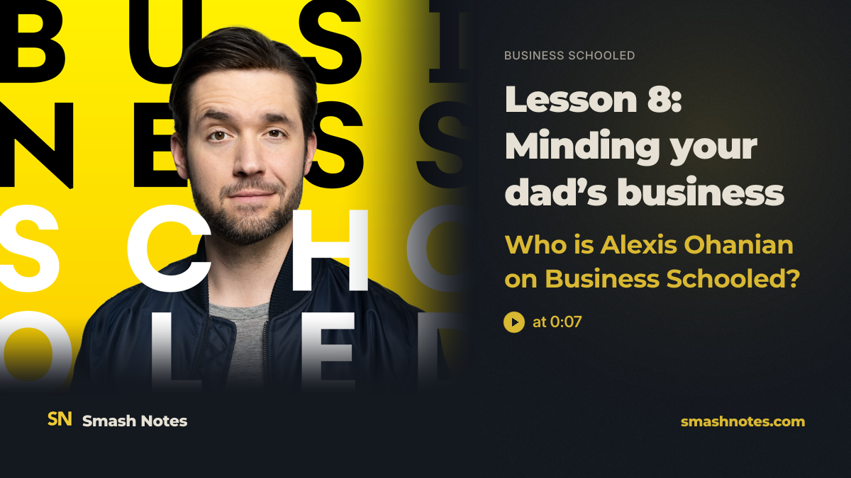 Who Is Alexis Ohanian on Business Schooled? · Business Schooled