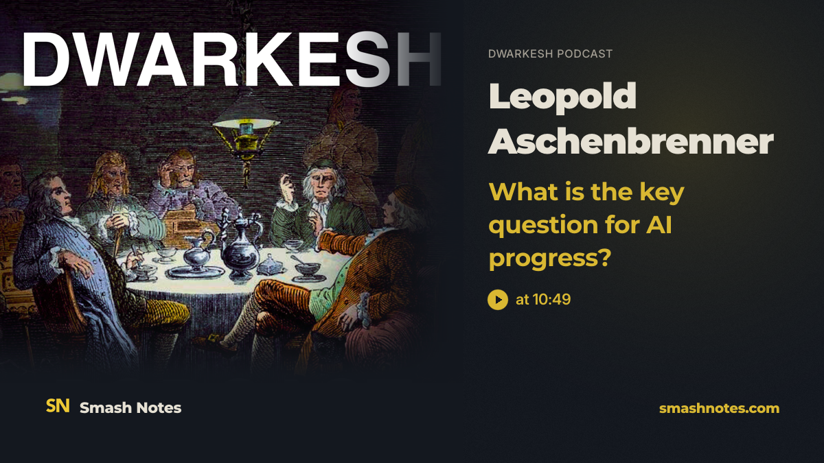 Leopold Aschenbrenner — 2027 AGI, China/US super-intelligence race, & the return of history