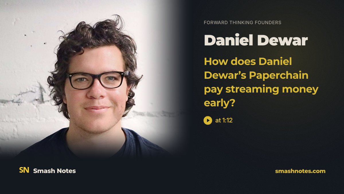 FI - Daniel Dewar (Paperchain) On Making Money As Musician Online