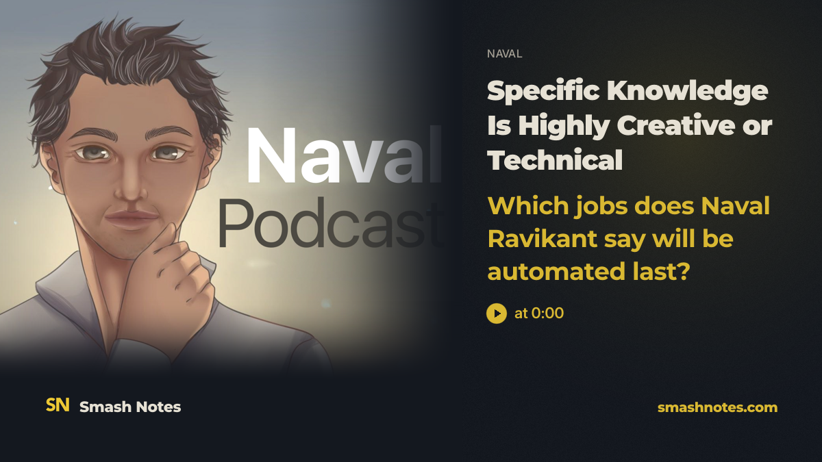 Specific Knowledge Is Highly Creative or Technical