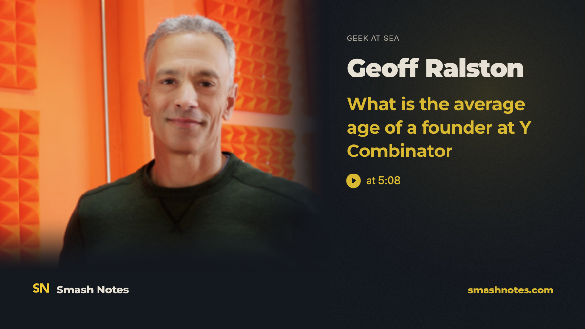 Geoff Ralston on the future of education and technology.