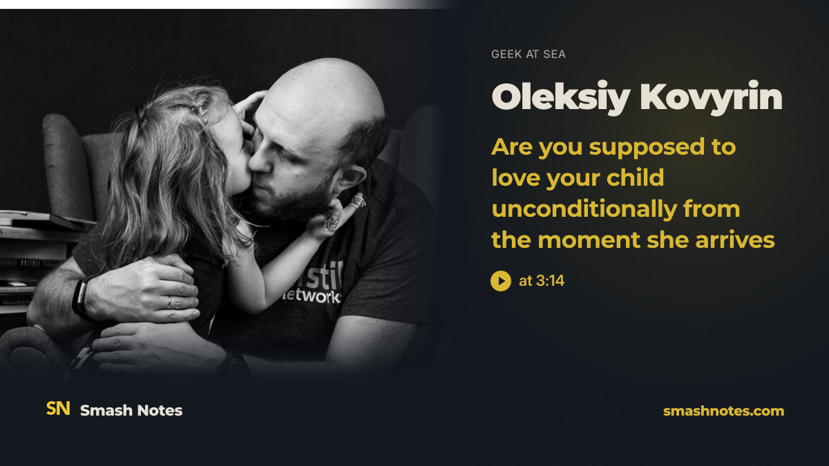 Oleksiy Kovyrin. Postpartum depression in dads.