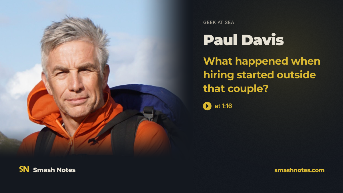 Paul Davis - Second Employee at Amazon