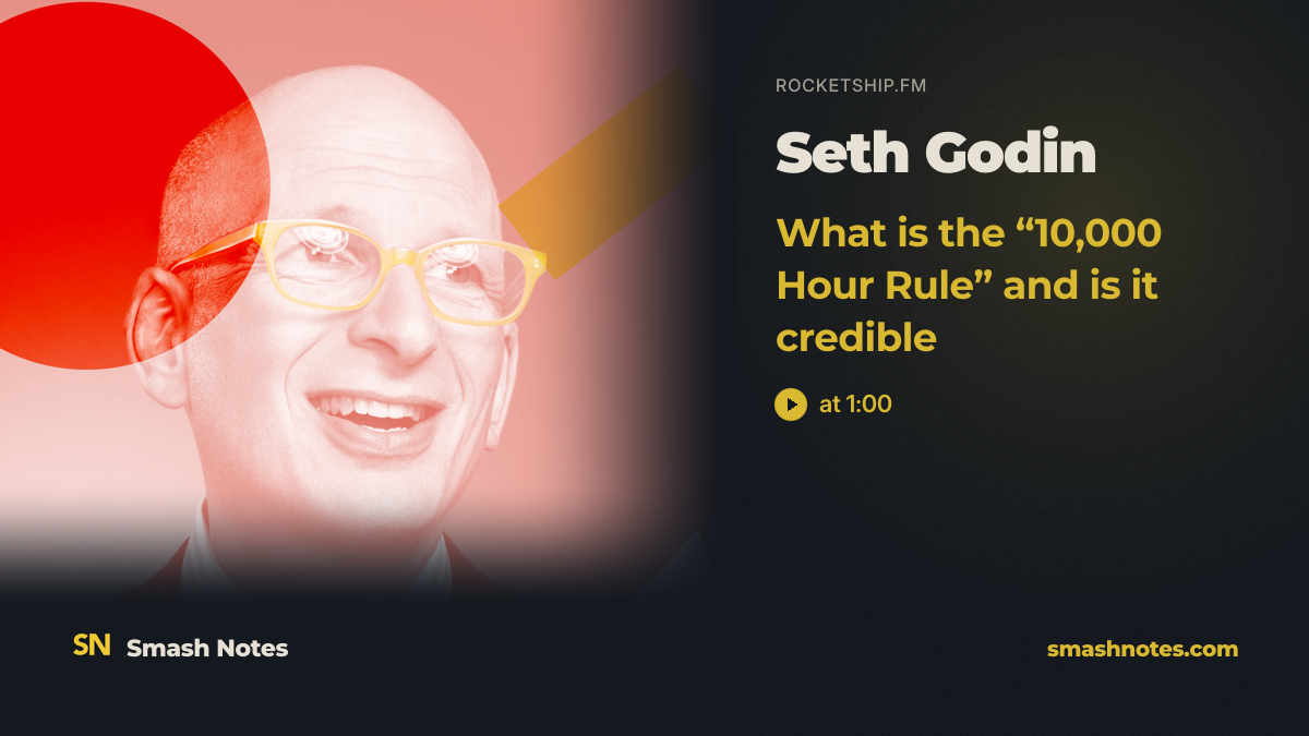 Interview: Seth Godin on Achieving Greatness