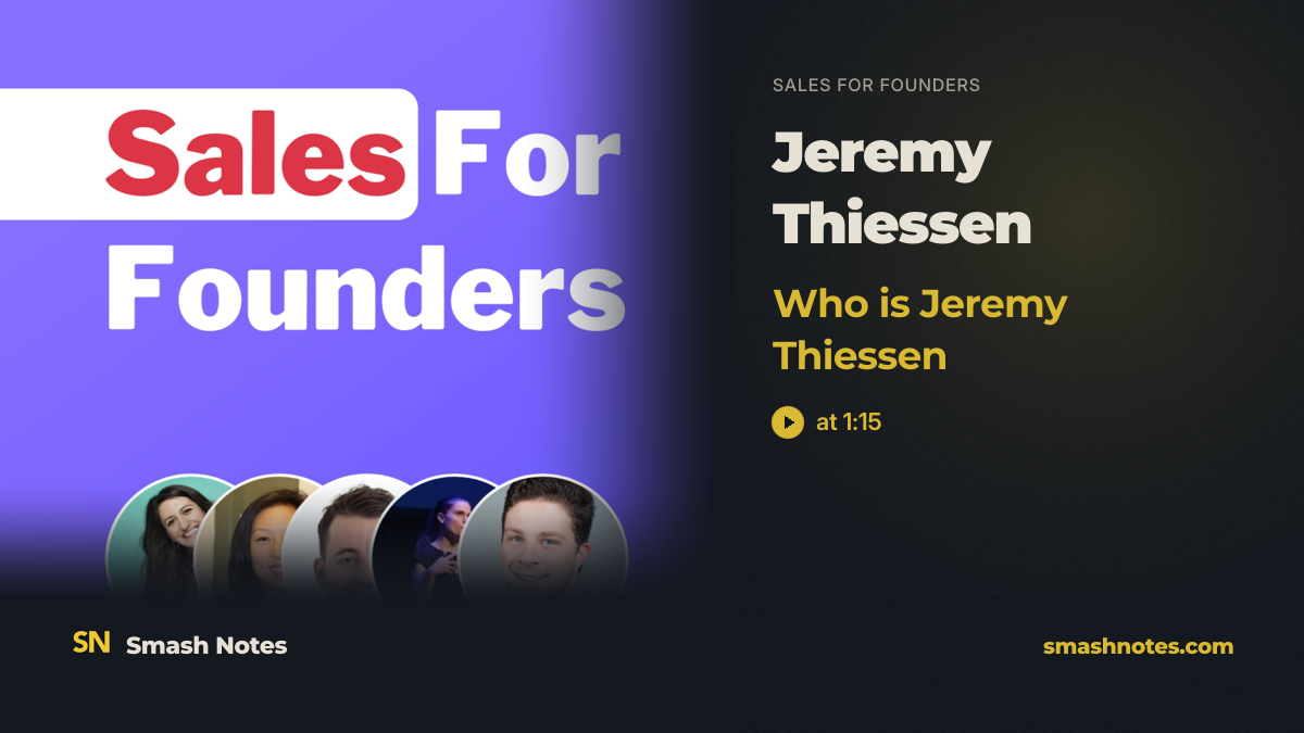 $150k in revenue with not even a landing page -  Jeremy Thiessen