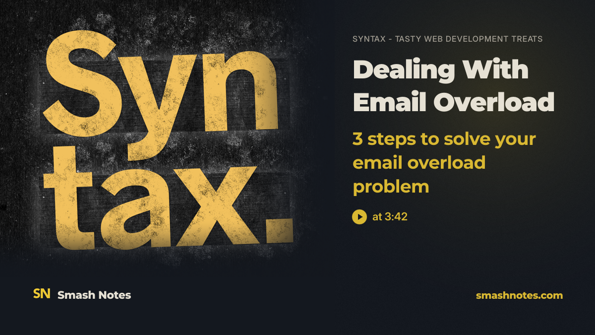 Dealing With Email Overload