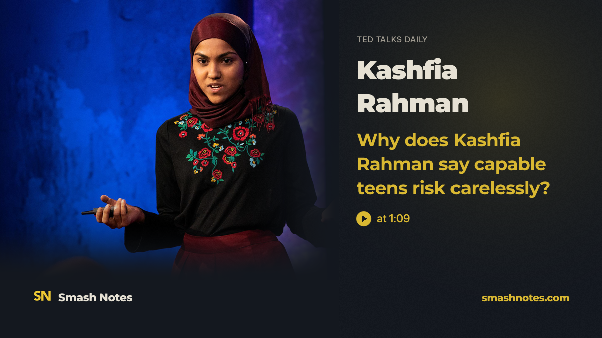 How risk-taking changes a teenager's brain | Kashfia Rahman