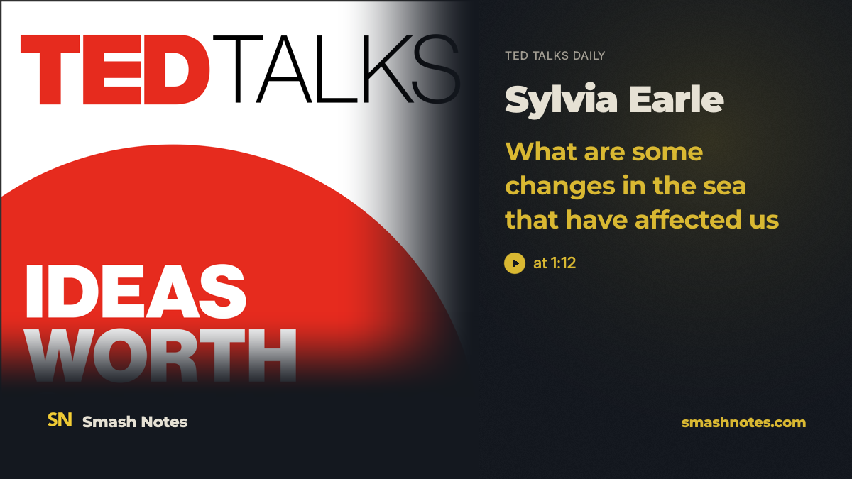 My wish: Protect our oceans | Sylvia Earle