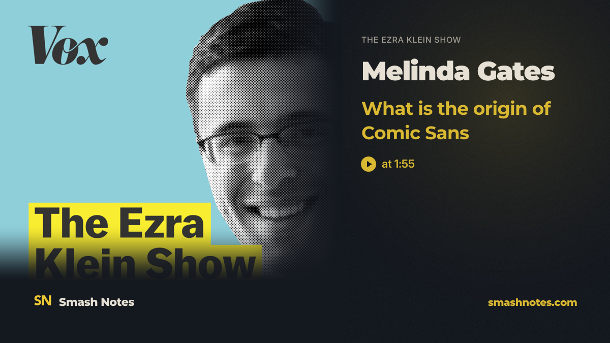 Melinda Gates (live!) on stopping climate change, ending malaria, and the problems money can’t solve