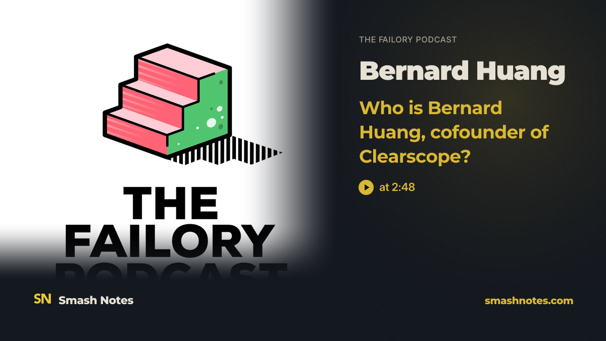 How +3 failures led to a $150k/month SaaS, with Bernard Huang of Clearscope