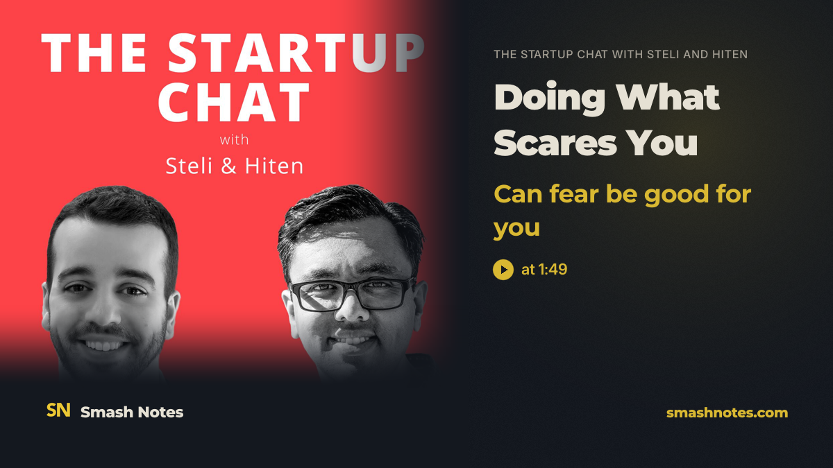 Doing What Scares You