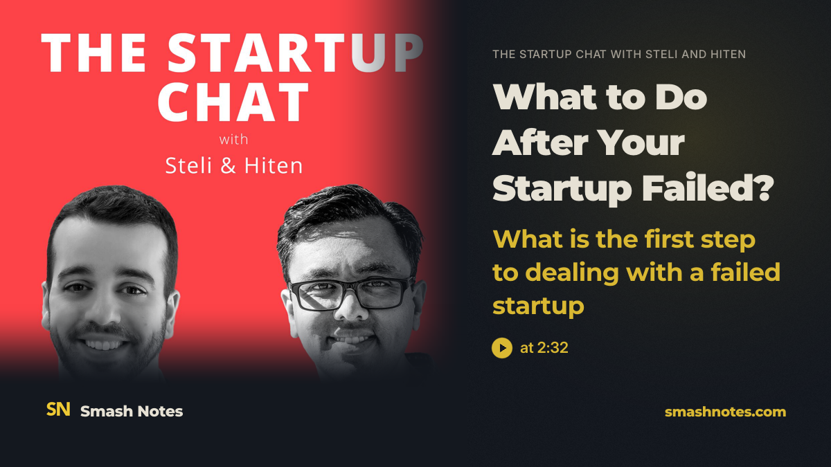 What to Do After Your Startup Failed?