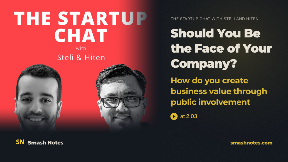 Should You Be the Face of Your Company?