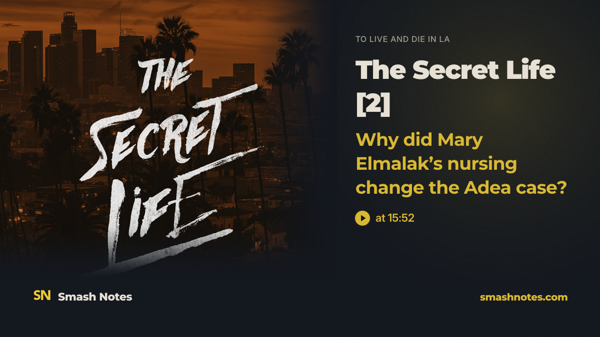 Why Did Mary Elmalak's Nursing Change the Adea Case? · To Live and Die in LA